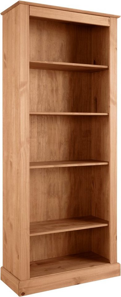OTTO home Bücherregal Liotta, mit 4 verstellbare Einlegeböden, aus massivem Kiefernholz – Bild 3 von 5