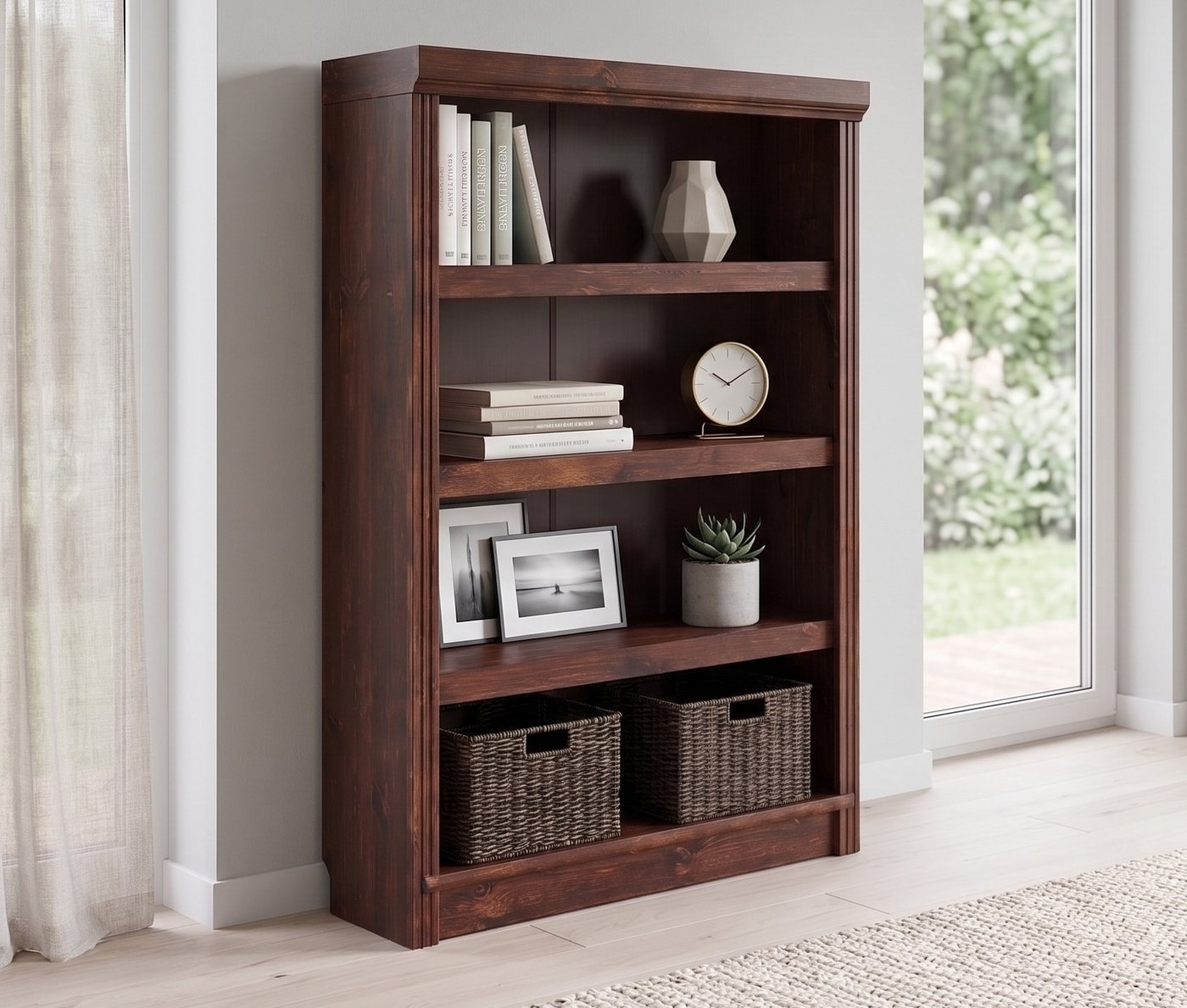 OTTO home Bücherregal Soeren, aus massiver Kiefer, Tiefe 29 cm, FSC®-zertifiziert – Bild 4 von 5