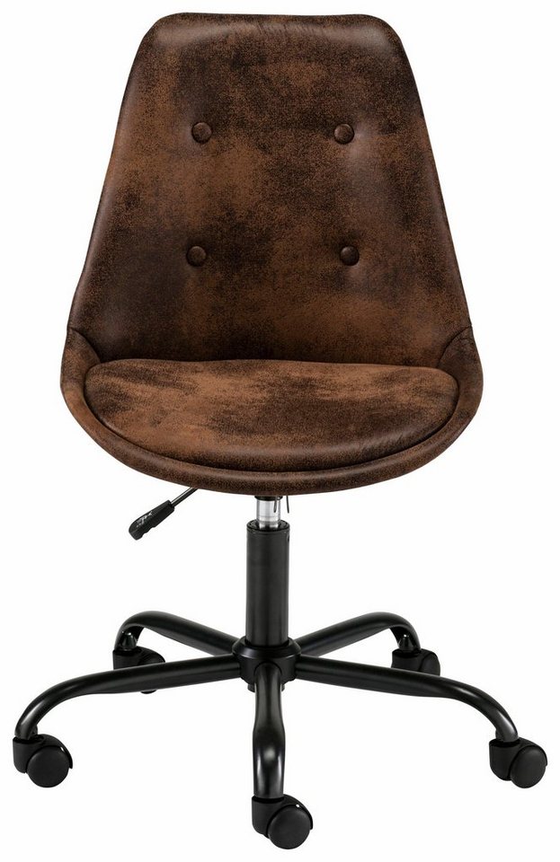 OTTO home Bürostuhl Donny, gepolsterter Schreibtischstuhl im modernen Design – Bild 2 von 5