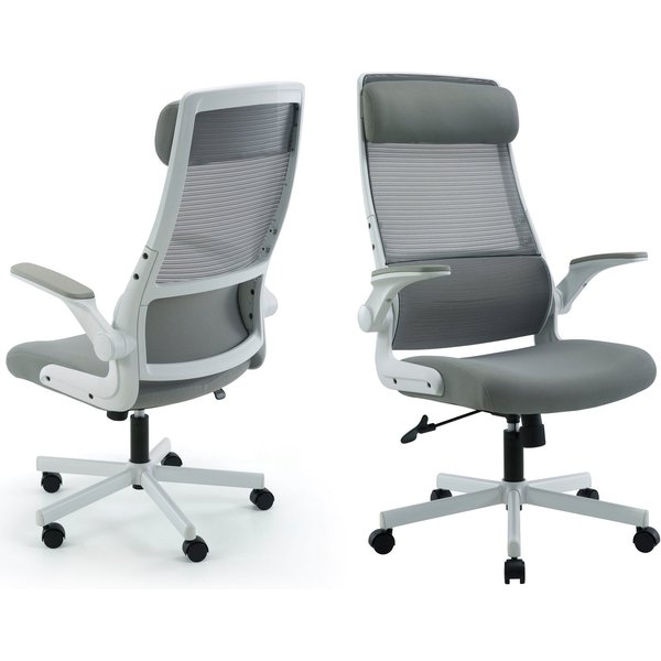 OTTO home Bürostuhl Menton, ergonomischer Schreibtischstuhl, inkl. Kopfkissen, Lendenwirbelstütze, modernes Design