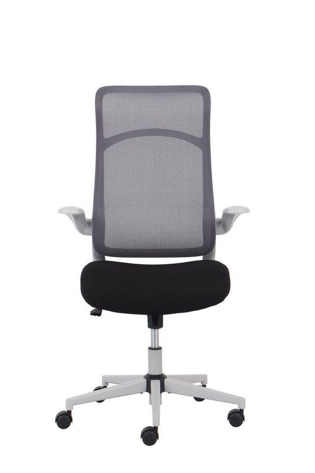OTTO home Bürostuhl Toico, Design-Schreibtischstuhl, ergonomische Rückenlehne, Lendenwirbelstütze & klappbaren Armlehnen – Bild 3 von 5