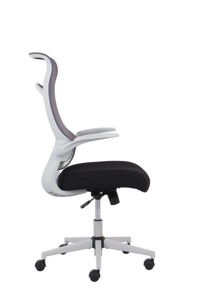 OTTO home Bürostuhl Toico, Design-Schreibtischstuhl, ergonomische Rückenlehne, Lendenwirbelstütze & klappbaren Armlehnen – Bild 5 von 5