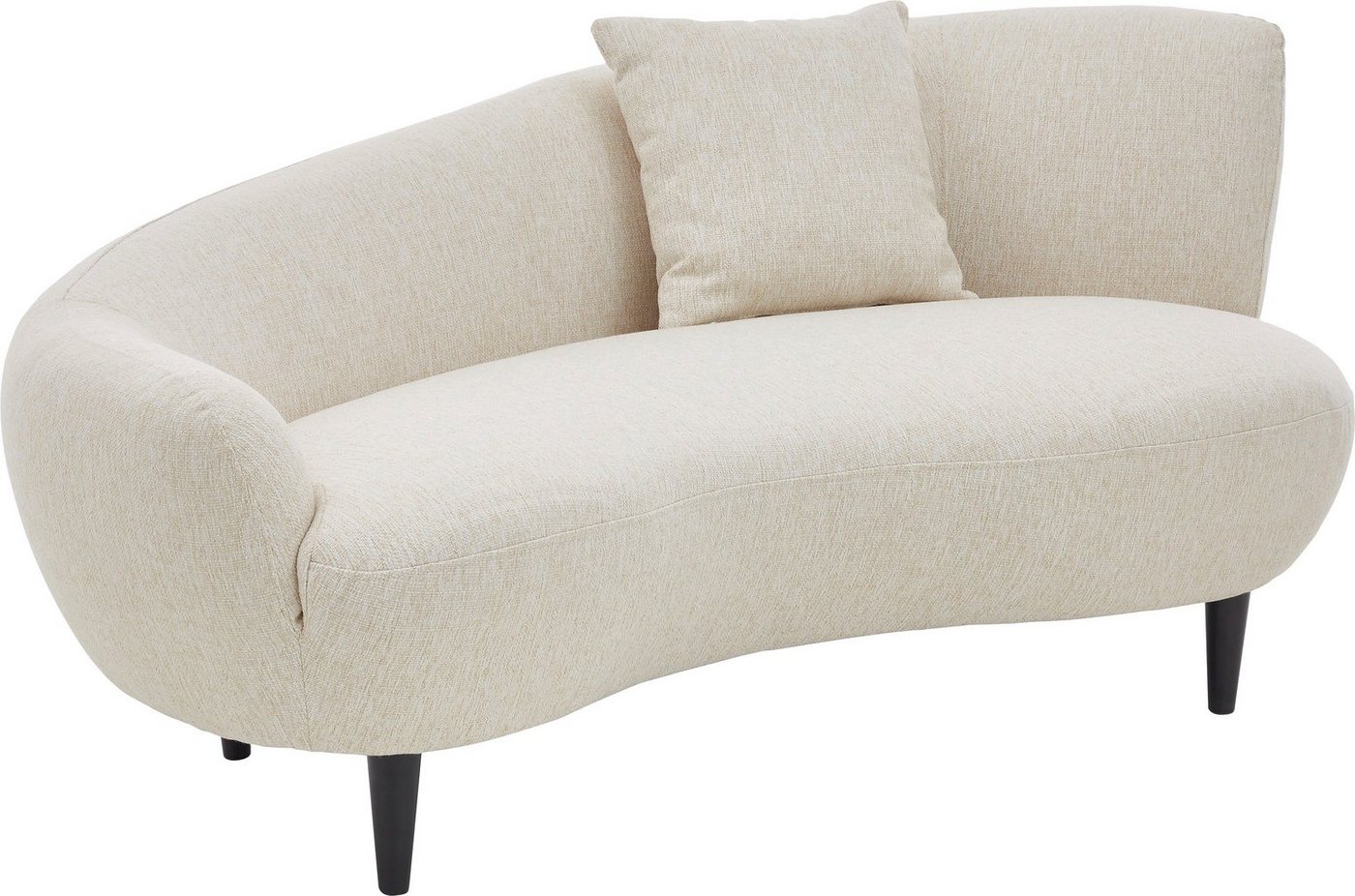 OTTO home Chaiselongue Olivia, Nierenform-Sofa mit Zierkissen im Originalbezug – Bild 4 von 5
