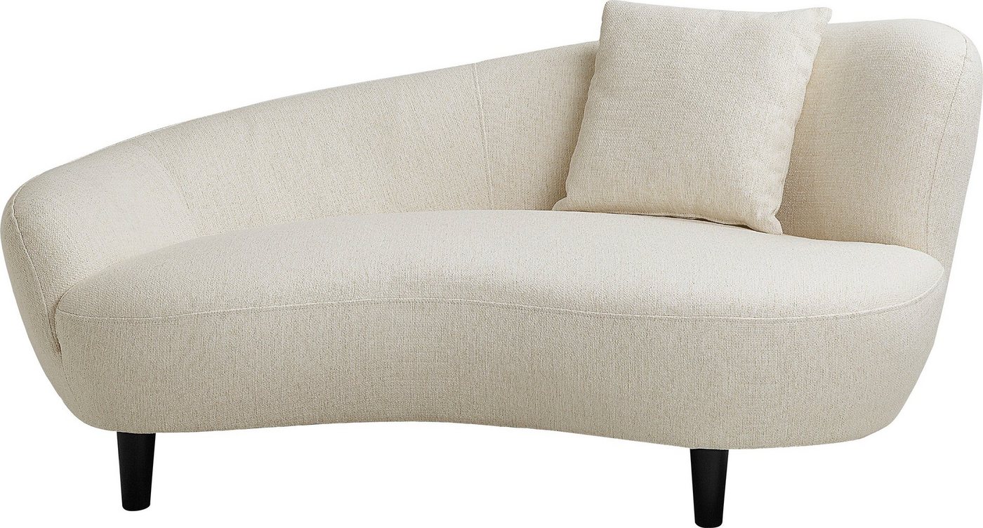 OTTO home Chaiselongue Olivia, Nierenform-Sofa mit Zierkissen im Originalbezug – Bild 3 von 5