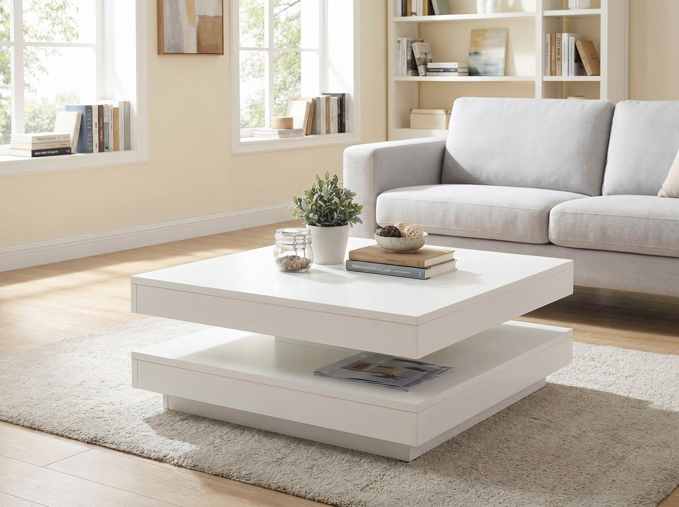 OTTO home Couchtisch BEN, mit drehbarer Platte – Bild 2 von 5