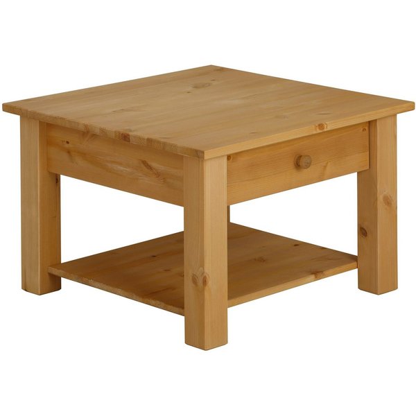OTTO home Couchtisch Chicago (Couchtisch, Sofatisch, OTTOs Choice), in zwei Größen, Landhausstil, zusätzlicher Stauraum
