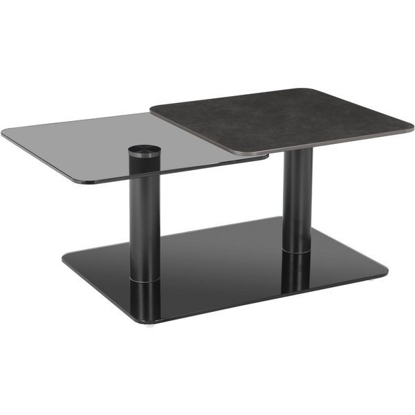 OTTO home Couchtisch Craco, mit verschiebbarer Ablagefläche im puristischen Design