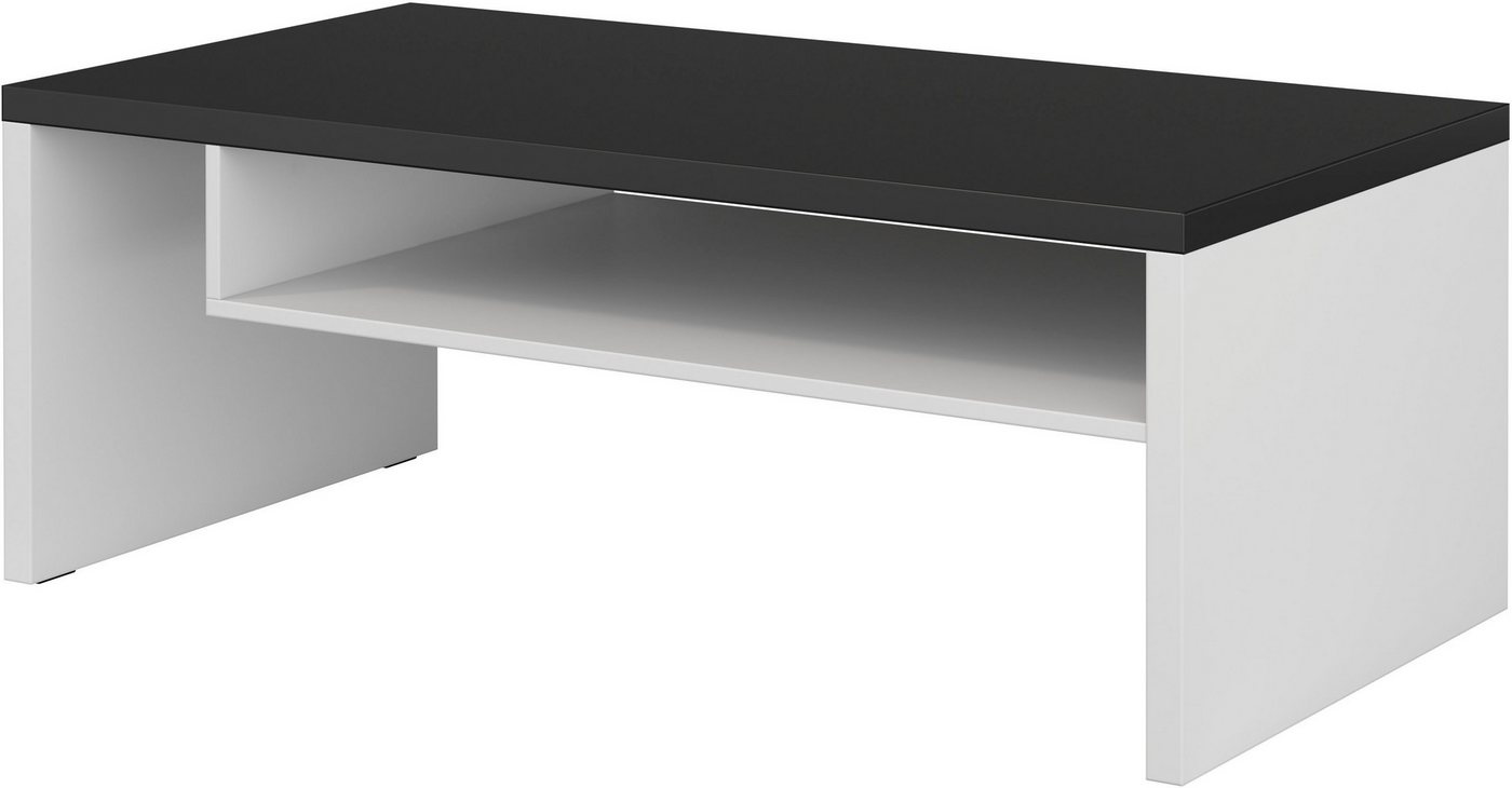 OTTO home Couchtisch Cross, Breite 120 cm, moderner Sofatisch für Wohnzimmer, Tisch mit offenem Fachboden – Bild 2 von 5