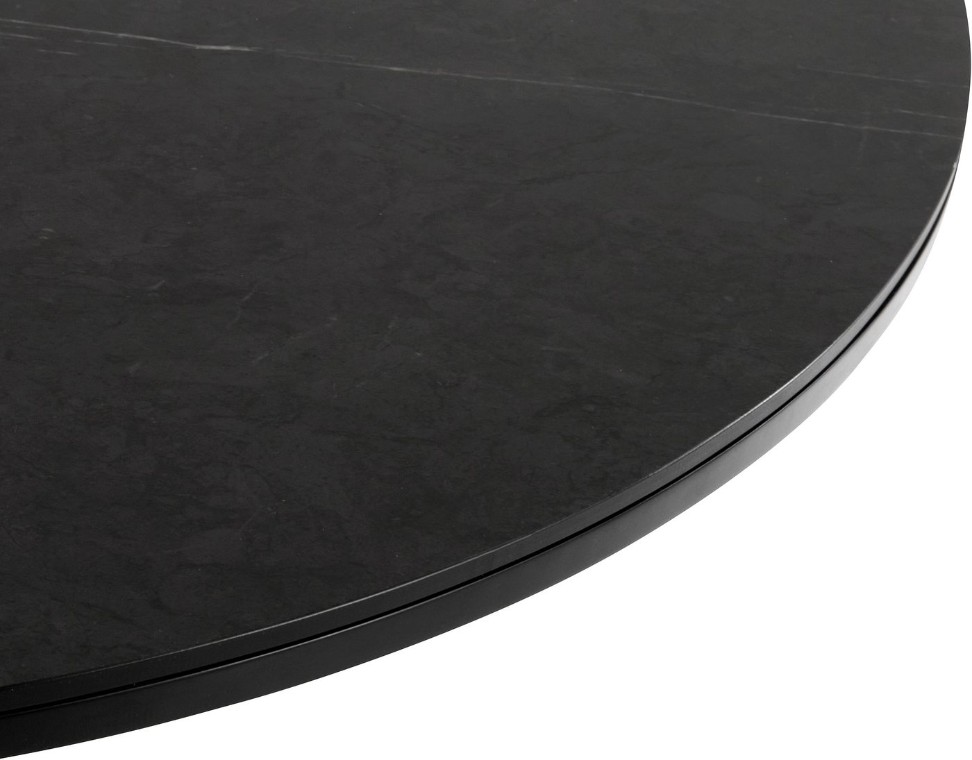 OTTO home Couchtisch Roos, Keramikplatte in Marmor-Optik, geriffelter Fuß, Breite 80 cm – Bild 5 von 5