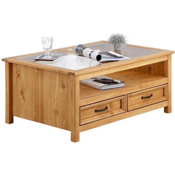 OTTO home Couchtisch Selma, mit schöner Holzstruktur
