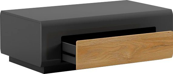 OTTO home Couchtisch Toledo,Breite 110cm eleganter Sofatisch mit Hochglanzelemente, Kaffeetisch mit 1 Schublade, Wohnzimmertisch – Bild 4 von 5