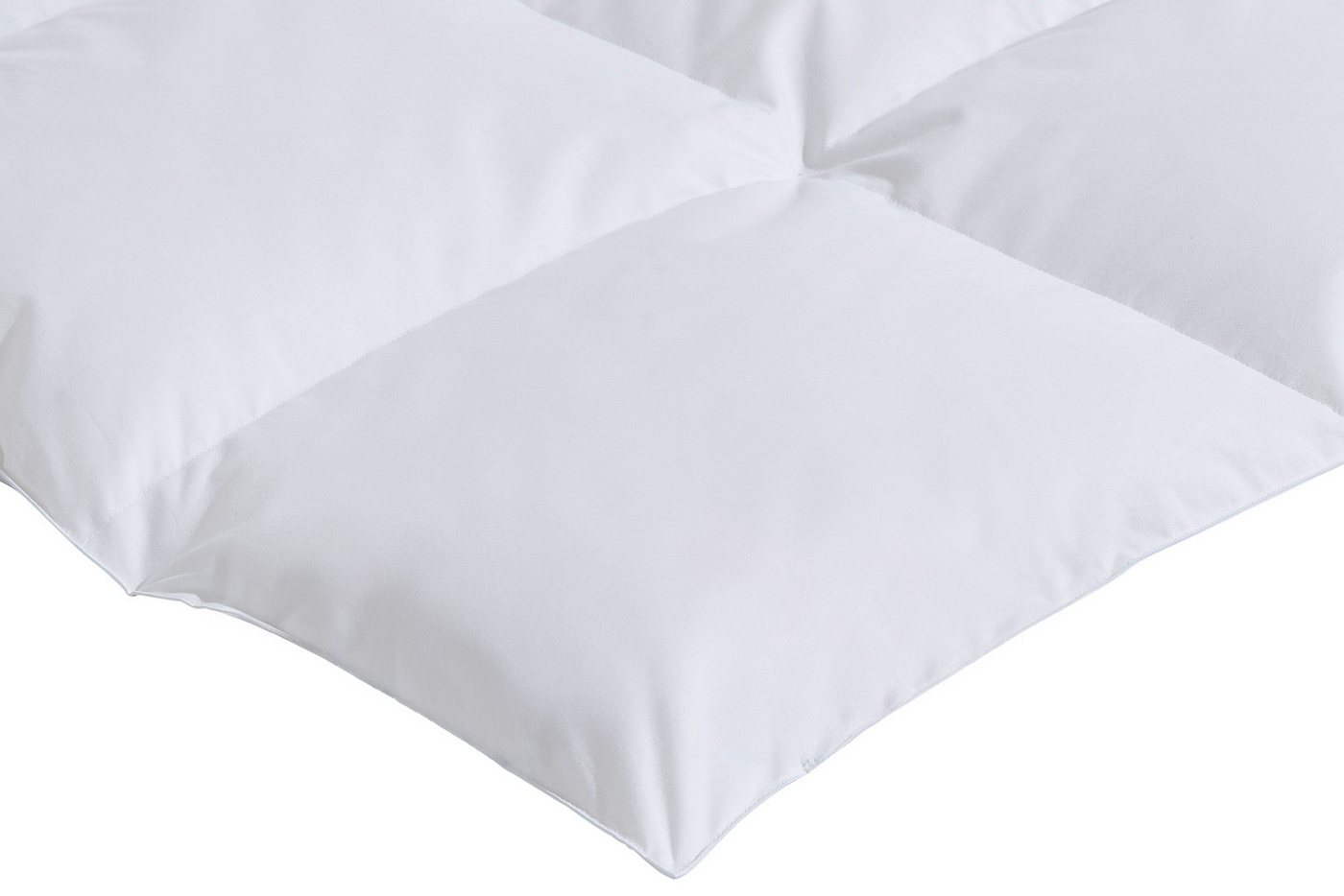 OTTO home Daunenbettdecke Köniz, Bettdecke 135x200 cm, 155x220 cm und weitere Größen, Füllung: 60% Daunen, 40% Federn, Bezug: 100% Baumwolle, Bettdecken, Sommer – Bild 3 von 5