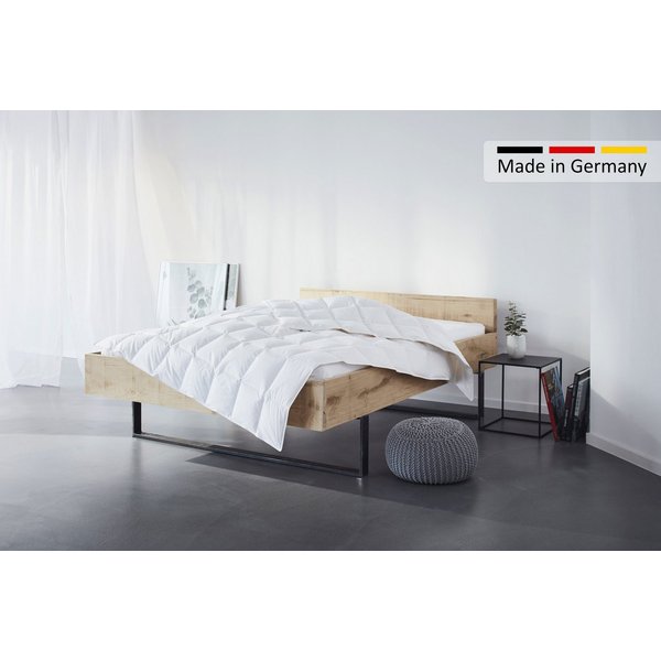 OTTO home Daunenbettdecke Kyam, NEUHEIT! Bettdecke für Sommer oder Winter, Füllung: 90% Daunen, 10% Federn, Bezug: 100% Baumwolle, Bettdecke 135x200, 155x220 cm