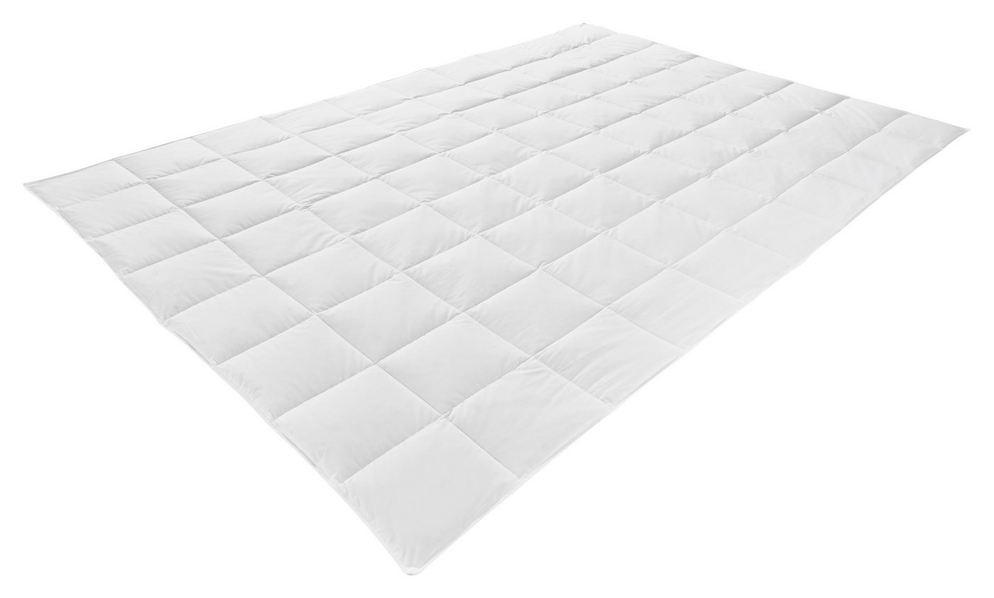 OTTO home Daunenbettdecke Kyam, NEUHEIT! Bettdecke für Sommer oder Winter, Füllung: 90% Daunen, 10% Federn, Bezug: 100% Baumwolle, Bettdecke 135x200, 155x220 cm – Bild 4 von 5