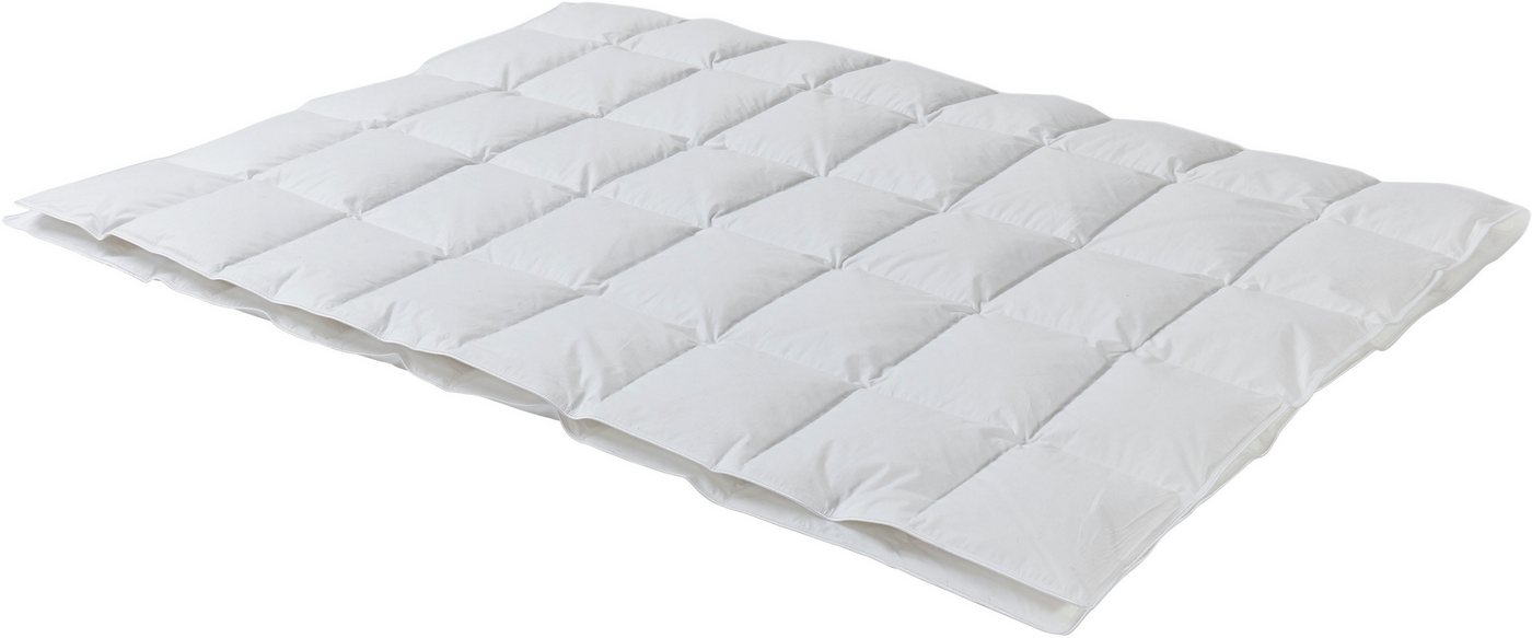 OTTO home Daunenbettdecke Kyam, NEUHEIT! Bettdecke für Sommer oder Winter, Füllung: 90% Daunen, 10% Federn, Bezug: 100% Baumwolle, Bettdecke 135x200, 155x220 cm – Bild 5 von 5