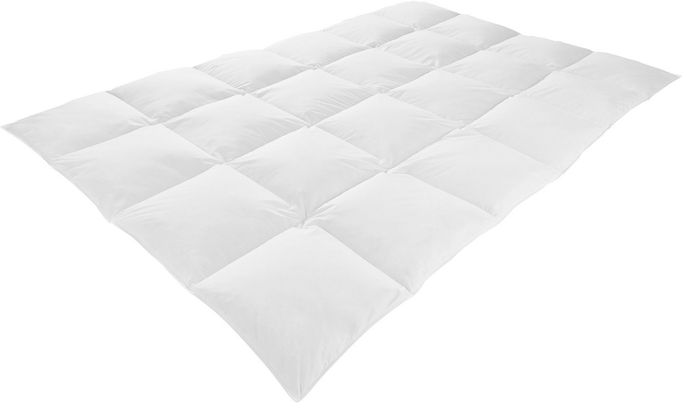 OTTO home Daunenbettdecke Kyam, NEUHEIT! Bettdecke für Sommer oder Winter, Füllung: 90% Daunen, 10% Federn, Bezug: 100% Baumwolle, Bettdecke 135x200, 155x220 cm – Bild 4 von 5