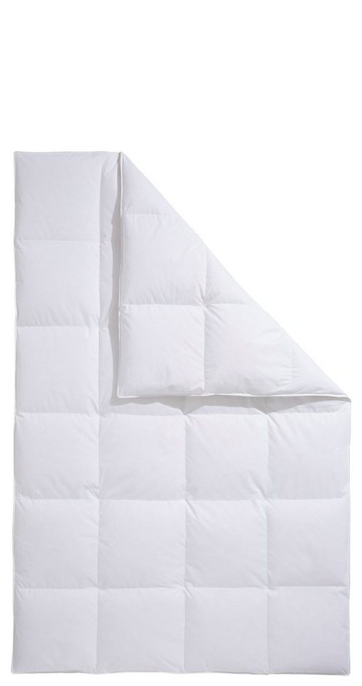 OTTO home Daunenbettdecke Loftet, Bettdecke 135x200, 155x220 cm und weitere Größen, Füllung: 90% Daunen, 10% Federn, Bezug: 100% Baumwolle, Bettdecken, Sommer,  – Bild 2 von 5