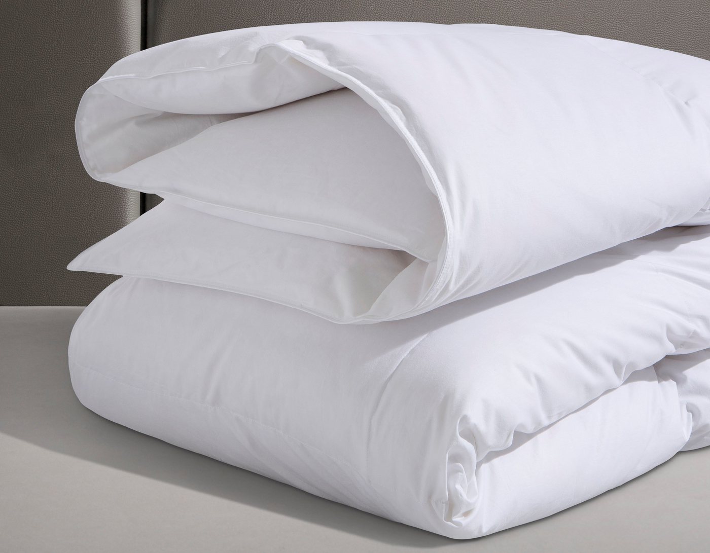 OTTO home Daunenbettdecke Loftet, Bettdecke 135x200, 155x220 cm und weitere Größen, Füllung: 90% Daunen, 10% Federn, Bezug: 100% Baumwolle, Bettdecken, Sommer,  – Bild 5 von 5