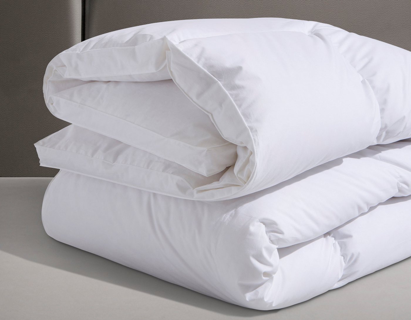 OTTO home Daunenbettdecke Loftet, Bettdecke 135x200, 155x220 cm und weitere Größen, Füllung: 90% Daunen, 10% Federn, Bezug: 100% Baumwolle, Bettdecken, Sommer,  – Bild 5 von 5