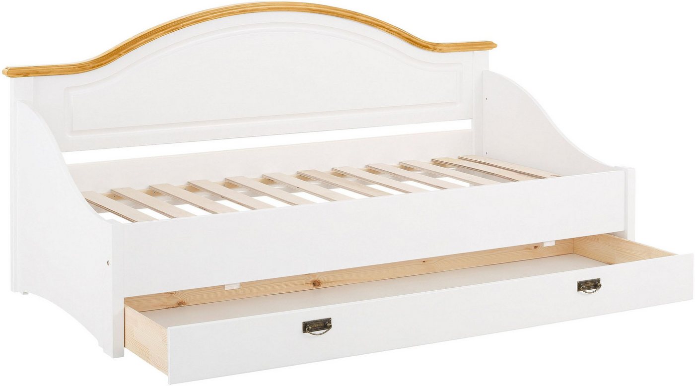 OTTO home Daybett Konrad, stabile Konstruktion aus massiver Kiefer, mit Rollrost – Bild 5 von 5