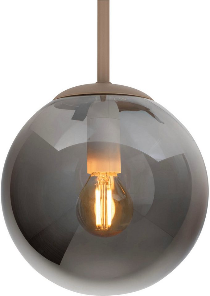 OTTO home Deckenleuchte Nellin, ohne Leuchtmittel, 5 Glaskugeln mit je 1x E14 exkl., quadratisch, beige matt – Bild 5 von 5