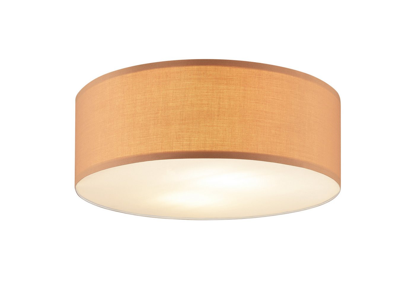 OTTO home Deckenleuchte Stellan, ohne Leuchtmittel, Deckenlampe Stoff Textilschirm Ø 45cm – Bild 3 von 5