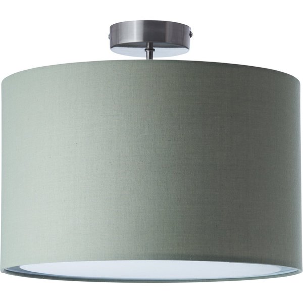 OTTO home Deckenleuchte Stellan, ohne Leuchtmittel, Deckenlampe mit Stoff - Schirm, Ø 40 cm, Höhe 32 cm