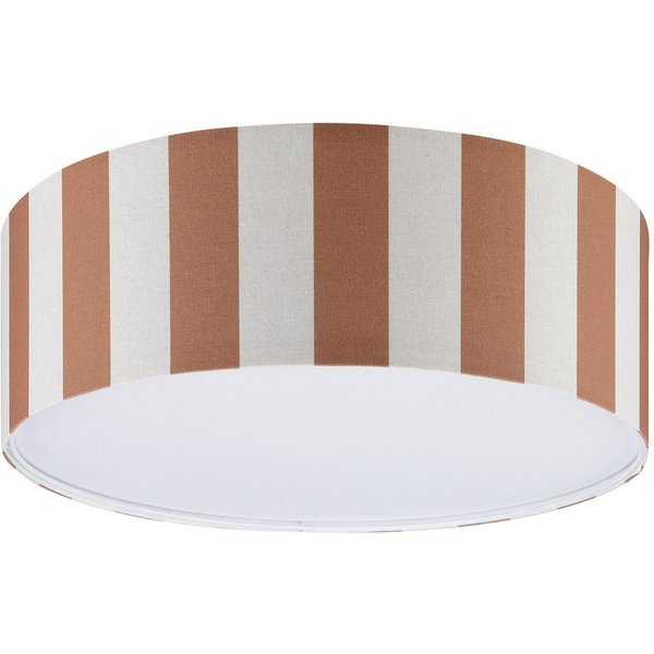 OTTO home Deckenleuchte Stellan, ohne Leuchtmittel, Deckenlampe Stoff Textilschirm Ø 45cm