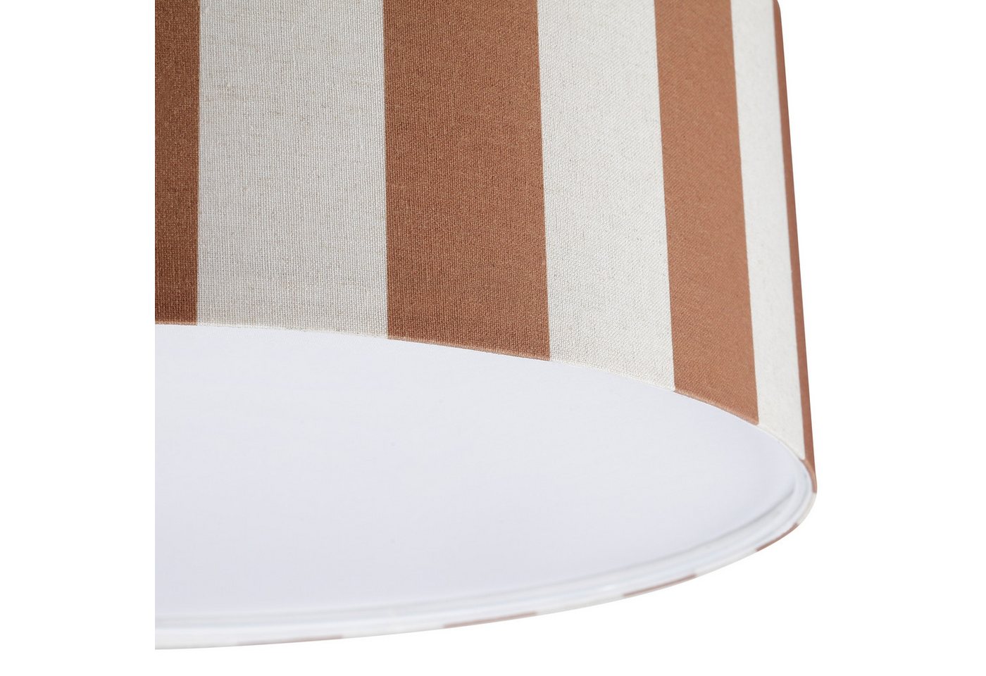 OTTO home Deckenleuchte Stellan, ohne Leuchtmittel, Deckenlampe Stoff Textilschirm Ø 45cm – Bild 4 von 4