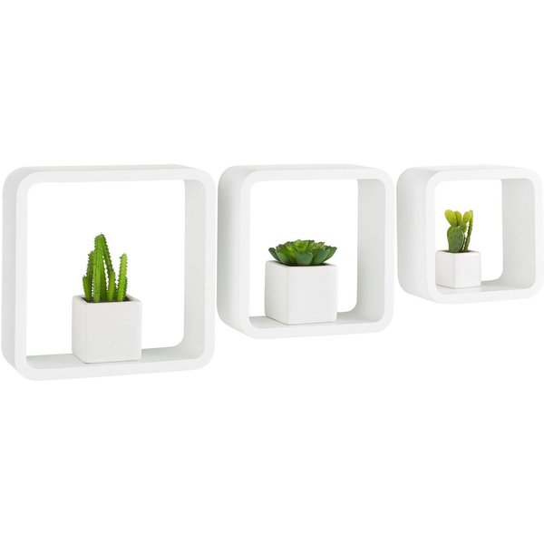 OTTO home Deko-Wandregal, Set 3-tlg., Dekoregal, Wanddeko, Retro
