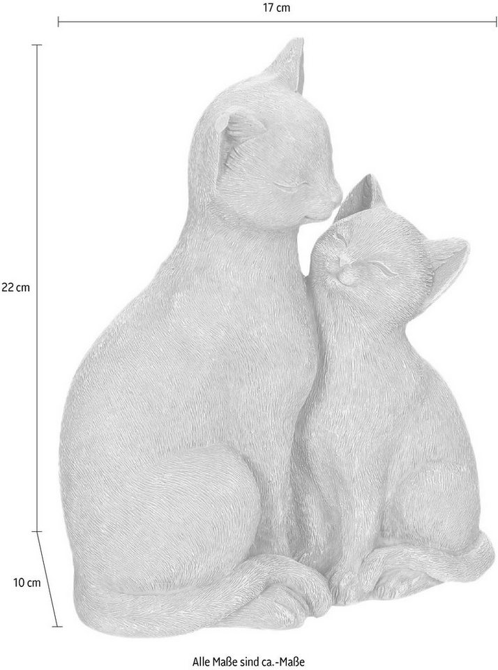 OTTO home Dekofigur Katze mit Kätzchen, Höhe 21 cm – Bild 2 von 3