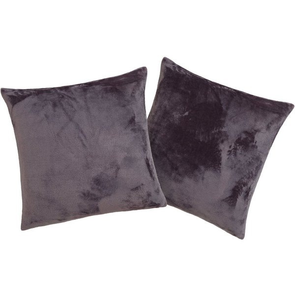OTTO home Dekokissen Jil, aus super weichem Kuschelfleece, Kissenhüllen ohne Füllung, 2 Stück
