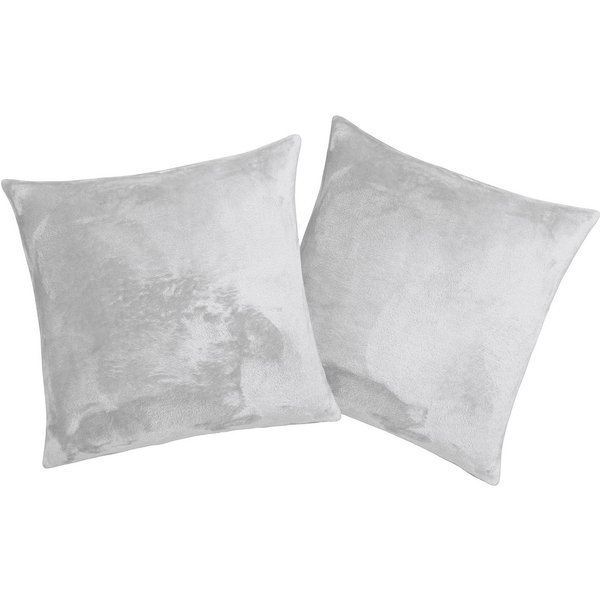 OTTO home Dekokissen Jil, aus super weichem Kuschelfleece, Kissenhüllen ohne Füllung, 2 Stück