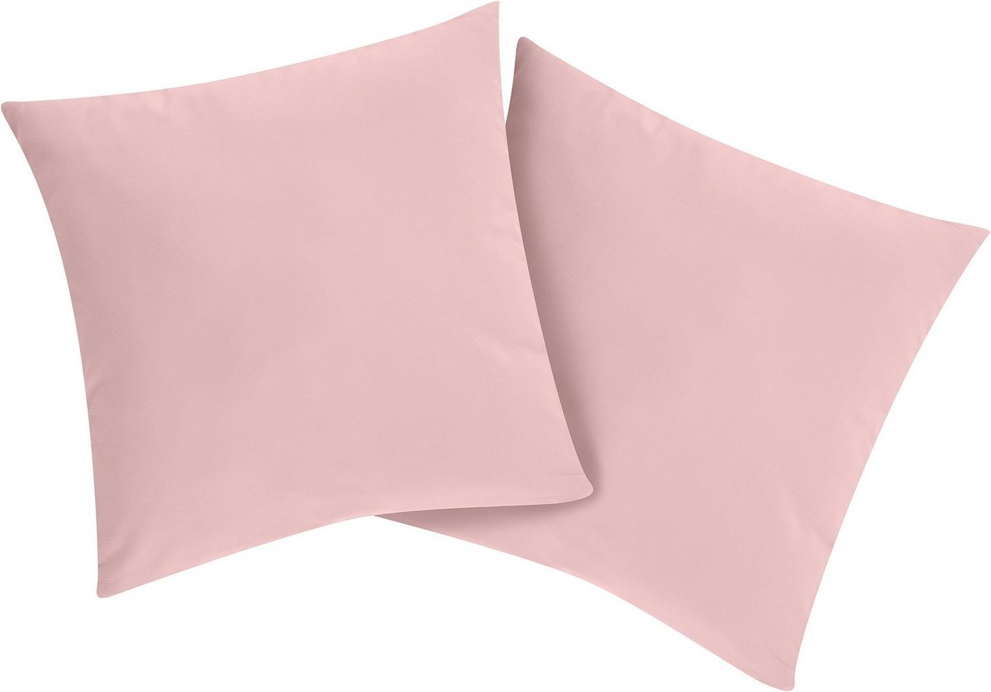 OTTO home Dekokissen Parry Microfaser, 2-er Set, unifarben, Kissenhüllen ohne Füllung, mit Reißverschluss – Bild 4 von 5