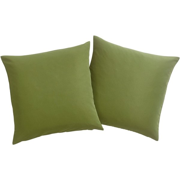 OTTO home Dekokissen Raja, einfarbig, Kissenhüllen ohne Füllung, 40 x 40 cm, 2er-Set, Mikrofaser