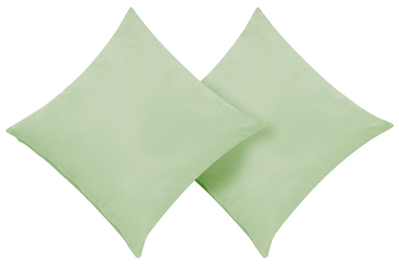 OTTO home Dekokissen Raja, einfarbig, Kissenhüllen ohne Füllung, 40 x 40 cm, 2er-Set, Mikrofaser – Bild 3 von 5
