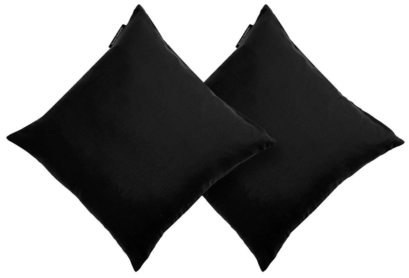 OTTO home Dekokissen Raja, einfarbig, Kissenhüllen ohne Füllung, 40 x 40 cm, 2er-Set, Mikrofaser – Bild 3 von 5