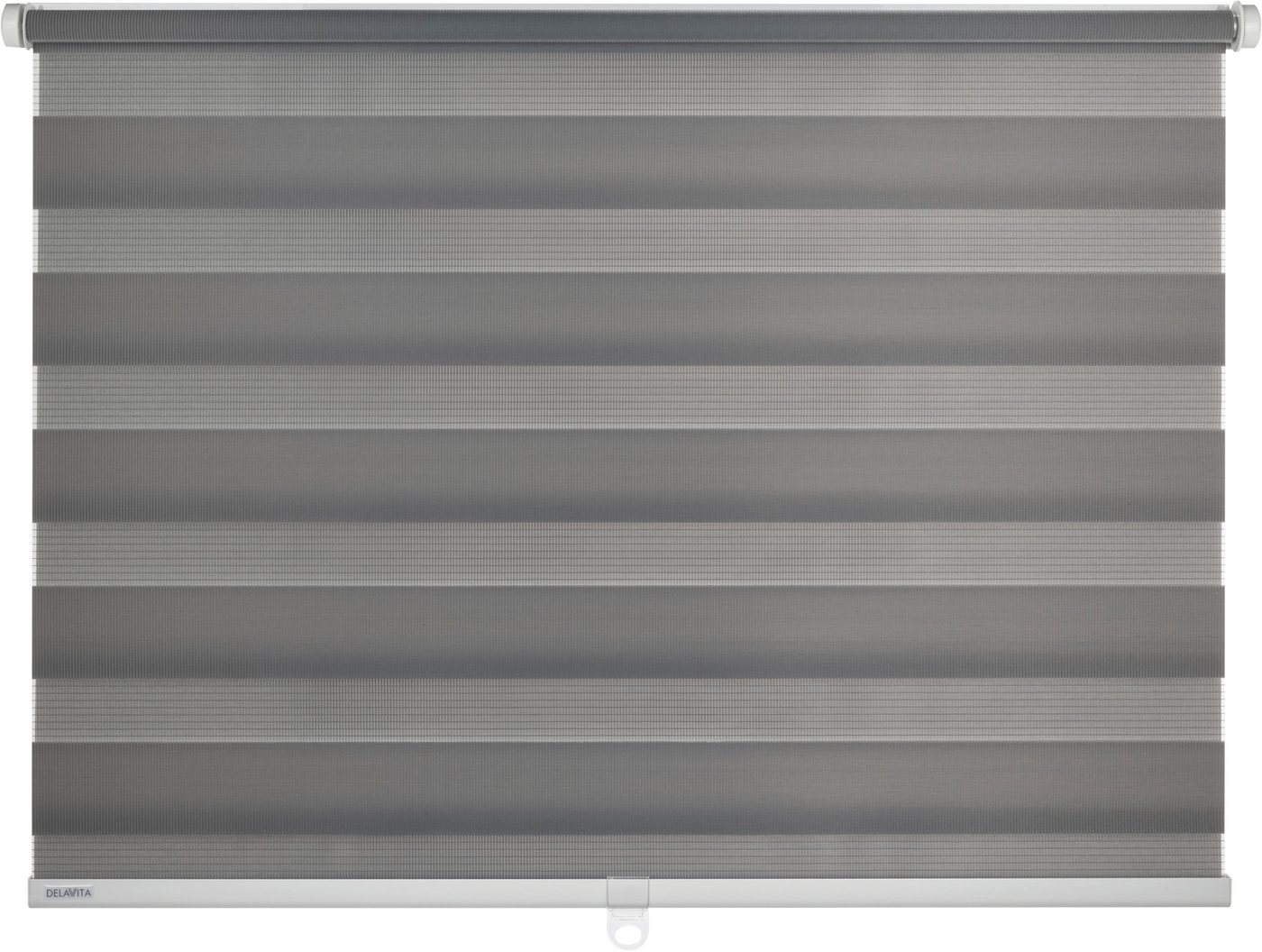 Doppelrollo Jan, ohne Bohren, Lichtschutz, freihängend, OTTO home, Lichtschutz, ohne Bohren, freihängend, Klemmfix, Rollo, Fixmaß, Klemmfix, uni, monochrom, bas – Bild 3 von 5