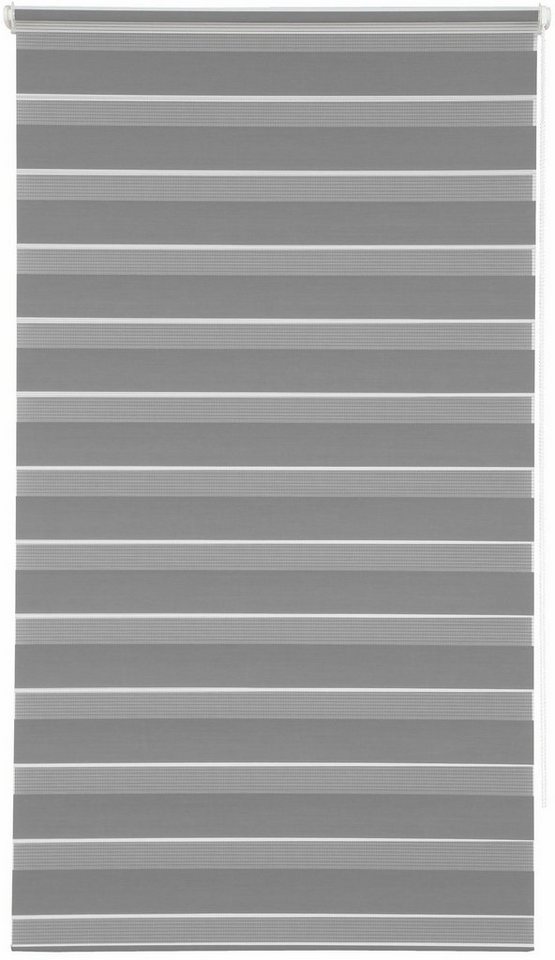 Doppelrollo MARANO, ohne Bohren, Lichtschutz, freihängend, OTTO home, Lichtschutz, ohne Bohren, freihängend, Klemmfix, Rollo, Fixmaß, Bestseller mit Klemmträger – Bild 5 von 5