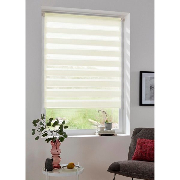 Doppelrollo MARANO, ohne Bohren, Lichtschutz, freihängend, OTTO home, Lichtschutz, ohne Bohren, freihängend, Klemmfix, Rollo, Fixmaß, Bestseller mit Klemmträger