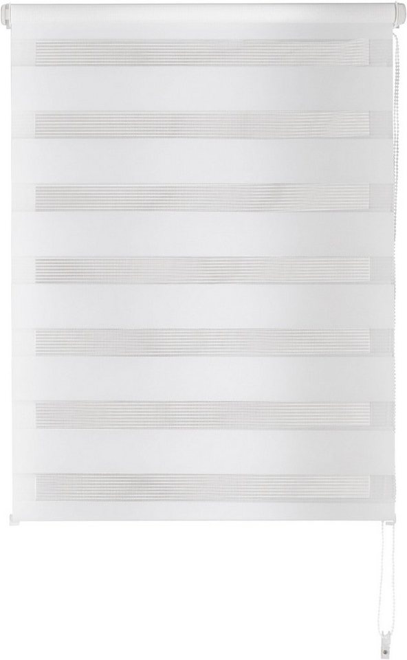 Doppelrollo MARANO, ohne Bohren, Lichtschutz, freihängend, OTTO home, Lichtschutz, ohne Bohren, freihängend, Klemmfix, Rollo, Fixmaß, Bestseller mit Klemmträger – Bild 5 von 5