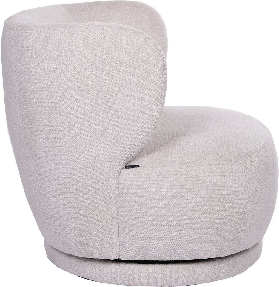 OTTO home Drehsessel ANNELIN, Loungesessel, Clubsessel, 360° drehbar, Struktur-Bezug – Bild 4 von 5