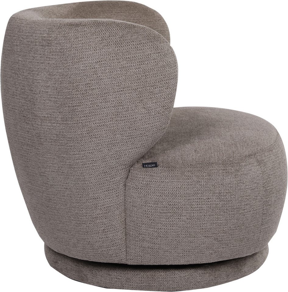 OTTO home Drehsessel ANNELIN, Loungesessel, Clubsessel, 360° drehbar, Struktur-Bezug – Bild 4 von 5