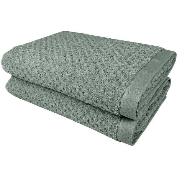 OTTO home Duschtücher Corrin, 4 Premium Duschtücher, 70x140cm, Frottier (2-St), 100% Baumwolle, 500 gr/m², mit Struktur, weich, 5 Jahre Garantie
