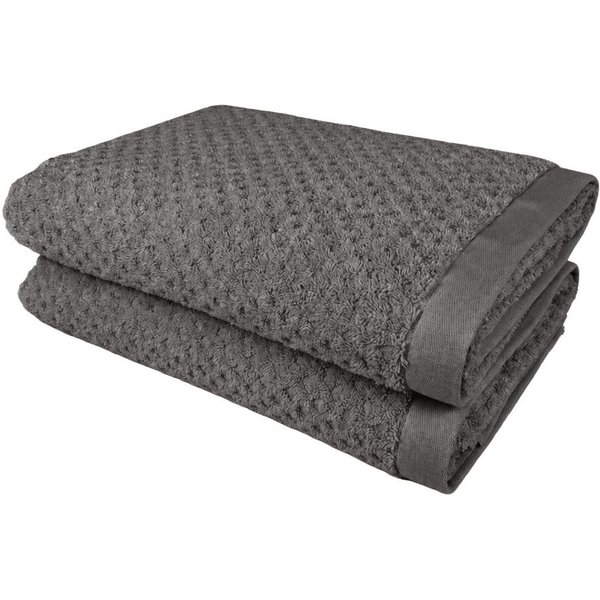 OTTO home Duschtücher Corrin, 4 Premium Duschtücher, 70x140cm, Frottier (2-St), 100% Baumwolle, 500 gr/m², mit Struktur, weich, 5 Jahre Garantie