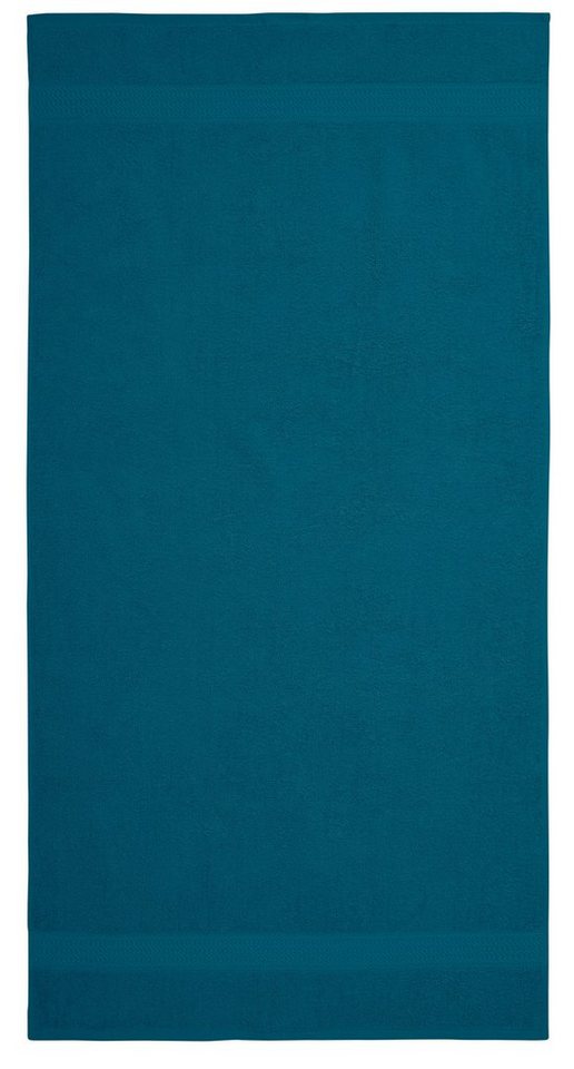OTTO home Duschtücher Juna, als Set und Serie erhältlich, 4 Duschtücher, 70x140cm, Walkfrottee (4-St), Handtuch Set, 100% Baumwolle, mit Bordüre, Uni-Farben, we – Bild 3 von 5