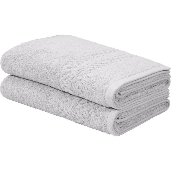 OTTO home Duschtücher Regona, Duschtücher 70x140cm, flauschig und weich, 500 gr/m², Frottier (Set, 2-St), Premium Handtücher mit Bordüre, Set, 100% Baumwolle, 5