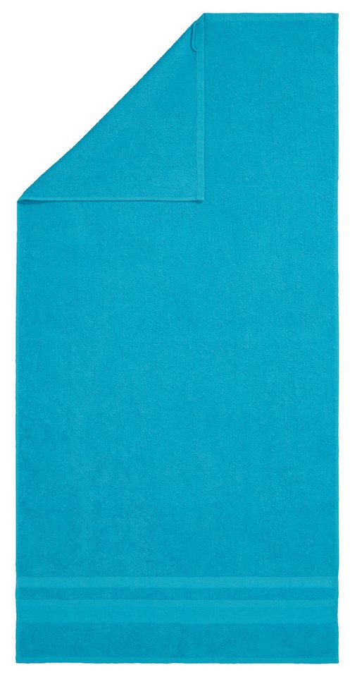 OTTO home Duschtücher Vanessa, 4 Duschtücher, 70x140cm, in Standard- und Premium-Qualität, Walkfrottee (Set, 4-St), Handtücher mit Bordüre, 100% Baumwolle, einf – Bild 4 von 5