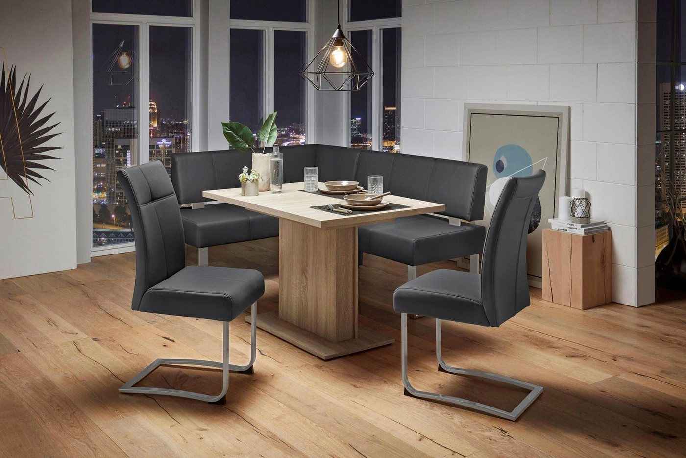 OTTO home Eckbank Rab, in 2 Breiten (180 oder 200 cm), Bezug in verschiedenen Qualitäten – Bild 4 von 5