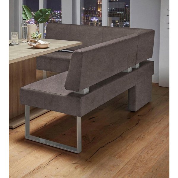 OTTO home Eckbank Rab, in 2 Breiten (180 oder 200 cm), Bezug in verschiedenen Qualitäten
